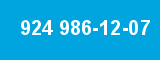 924 986-12-07 924 986-12-07